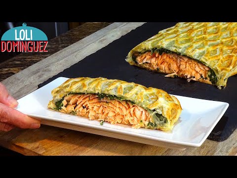 Video: Strudel Con Salmón Y Espinacas