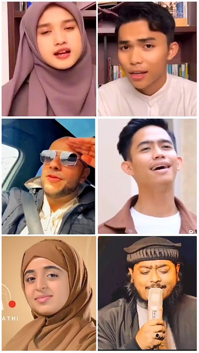 Qalbi Fil Madinah Top Six Nasheesds In the world  who sang better? #islam #islamicvideo #fyp