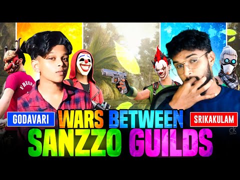 SANZZO GUILD WARS🤯VADEMMA EM ANNA MATCH AHH 🥵SZ SRK VS SZ GODAVARI👺|FREE FIRE LIVE TELUGU #freefire