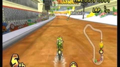 Mario kart wii my 2nd texture hack! Luigi circuit