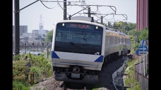 2021.05.10 E531系0番台 水カツ K421編成（警笛あり）