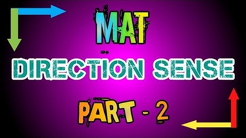 Direction Sense - 2 - MAT