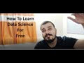How To Learn Data Science by Self Study and For Free