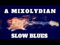 A Mixolydian Slow Blues Jam | Sexy Guitar Backing Track