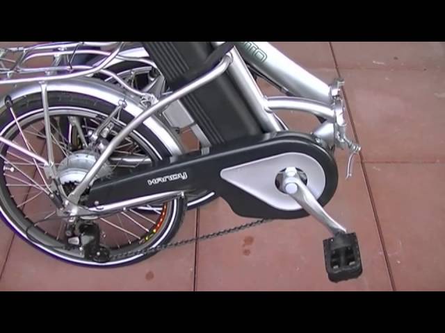 Nimoto handy opvouwfiets opvouwen - YouTube