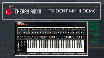 Vintage Analog Powerhouse — Cherry Audio Trident MkIII Demo (Strings, Brass & Synth Sections)