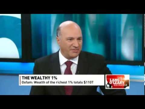 Kevin O'Leary says 3.5 billion people living in poverty is 'fantastic news'
