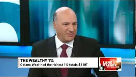 Kevin O'Leary says 3.5 billion people living in poverty is 'fantastic news'