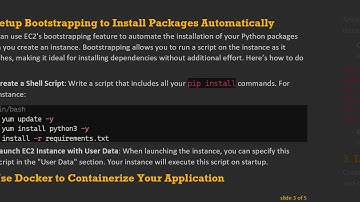 Automatically Install Python Modules in EC2: A Step-By-Step Guide
