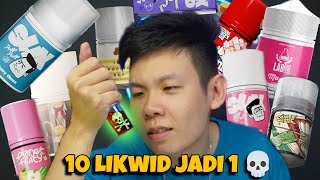 I mixed 10 liquids and then tasted them!! Did it work?