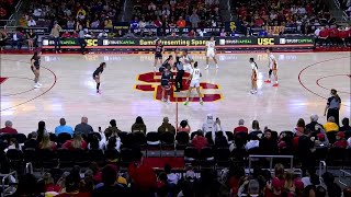 4TH QUARTER: JuJu Watkins & #7 USC Trojans vs Alissa Pili & #18 Utah Utes. Pac-12 College Basketball