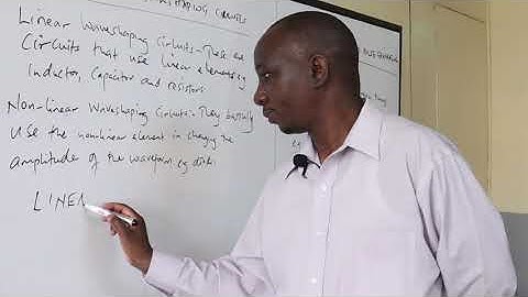 WAVE SHAPING AND PULSE GENERATING CIRCUITS PART 1