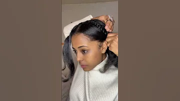 ፊለፊቱ ለተሰባበረ ፀጉር የሚሆን ቀላል ስታይል Hairstyle Habesha Hair 