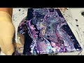 Hide and Reveal &amp; Marble Roll &amp; Finger Dip ~ Interesting Acrylic Pouring Techniques