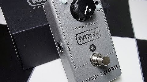 MXR Smart Gate Pedal Demo Review