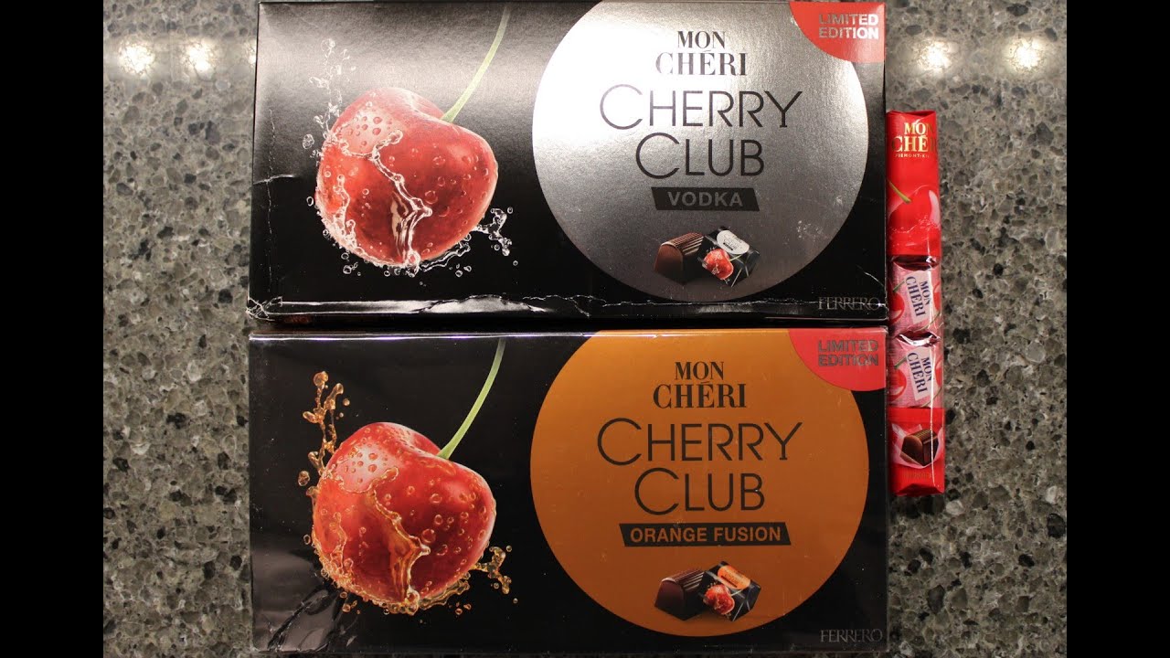 Ferrero Mon Cheri: Classic, Cherry Club: Vodka & Orange Fusion