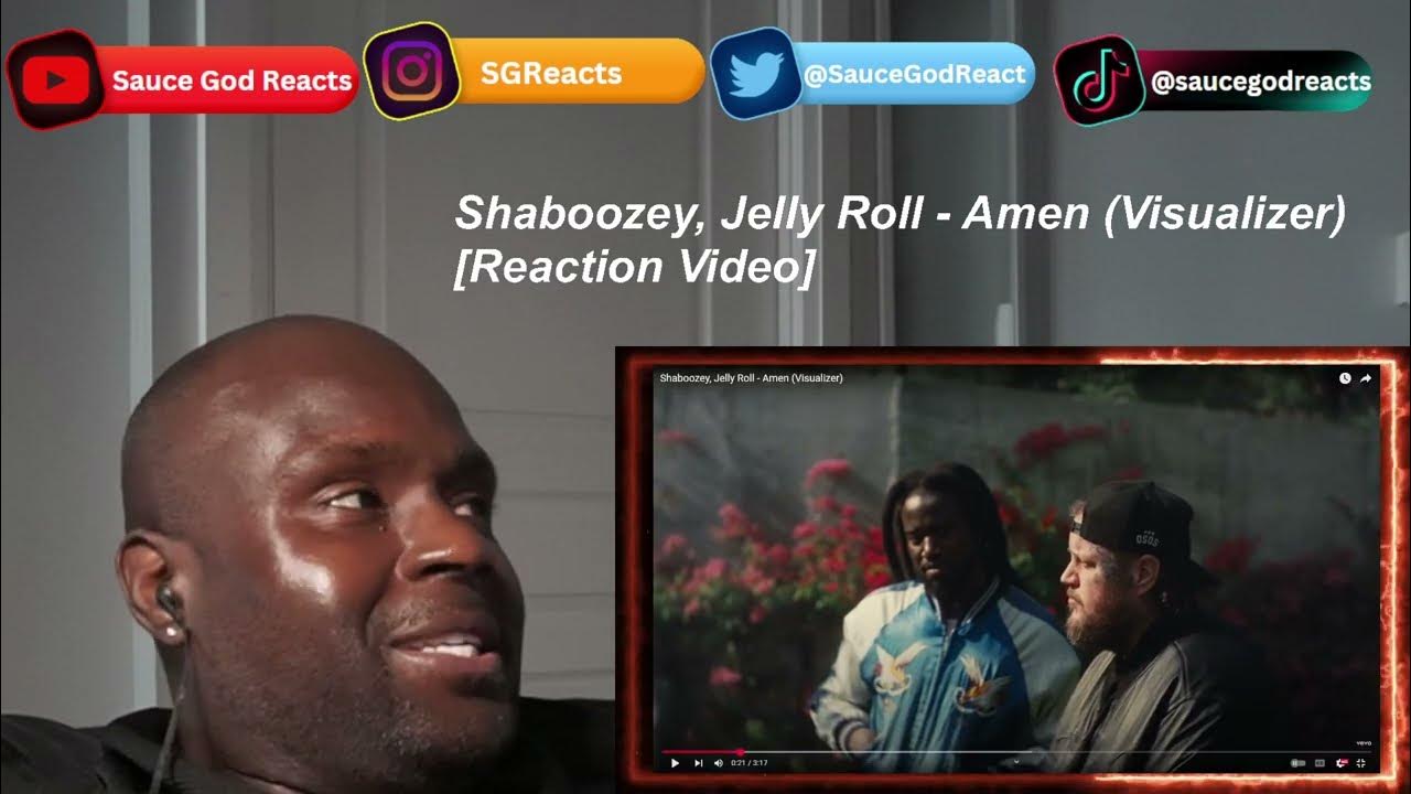 Shaboozey, Jelly Roll - Amen (Visualizer)| REACTION Shaboozey, Jelly Roll - Amen (Visualizer)| REACTION