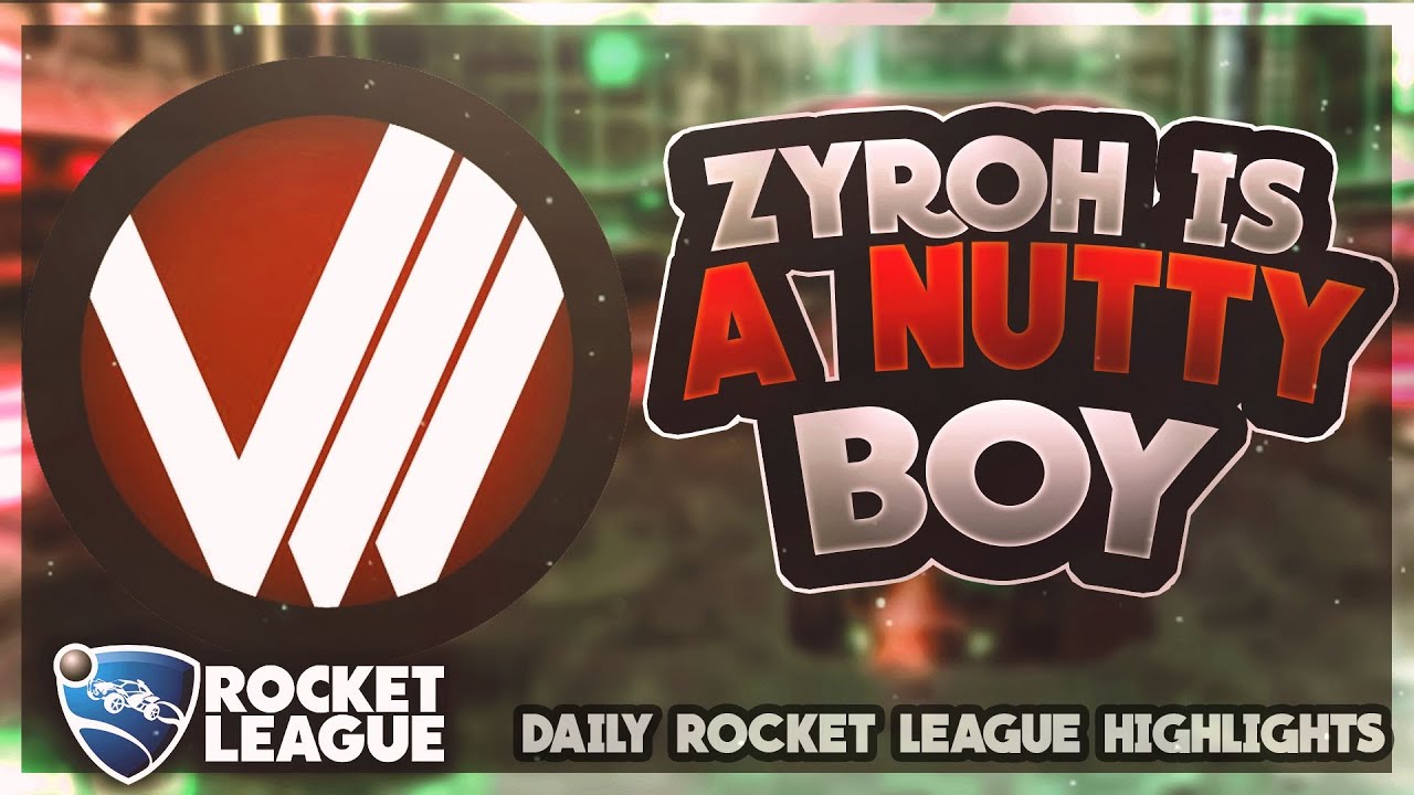 OMG Rocket League Plays: Zyroh is a nutty boy