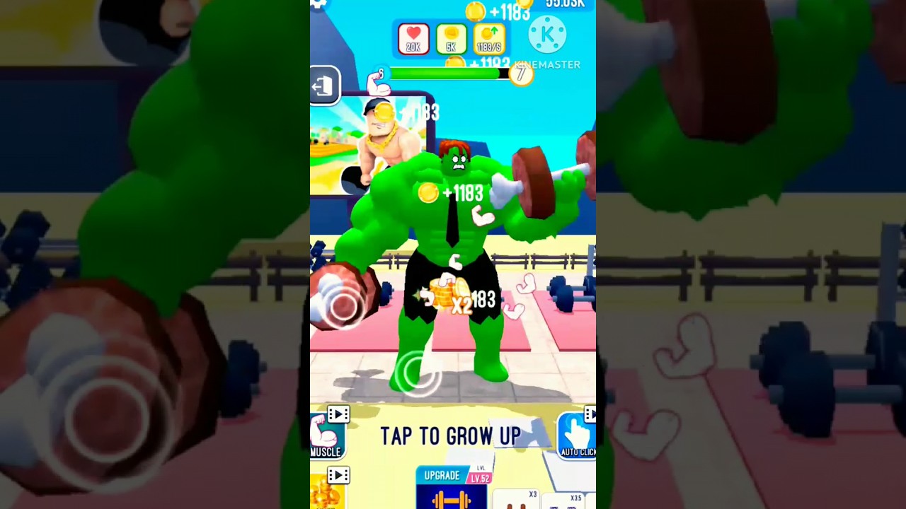 Roblock gym clicker tap hero