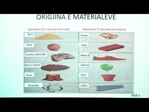 1 04 002 - Java 2 - Njeriu dhe natyra - Origjina e materialeve