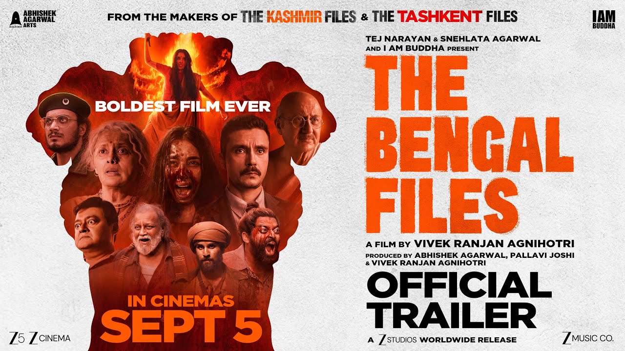 THE BENGAL FILES Official Trailer | Vivek Agnihotri | Abhishek Agarwal | AA Arts | 5th Sep 2025