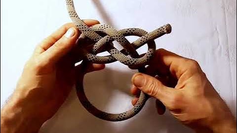 Upgrade your Bowline Secure : How to Make Carrick Loop Knot