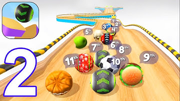 Going Balls - Gameplay Walkthrough Part 2 All Levels 5-12 Bonus Levels,Epic Challenge (Android, iOS)