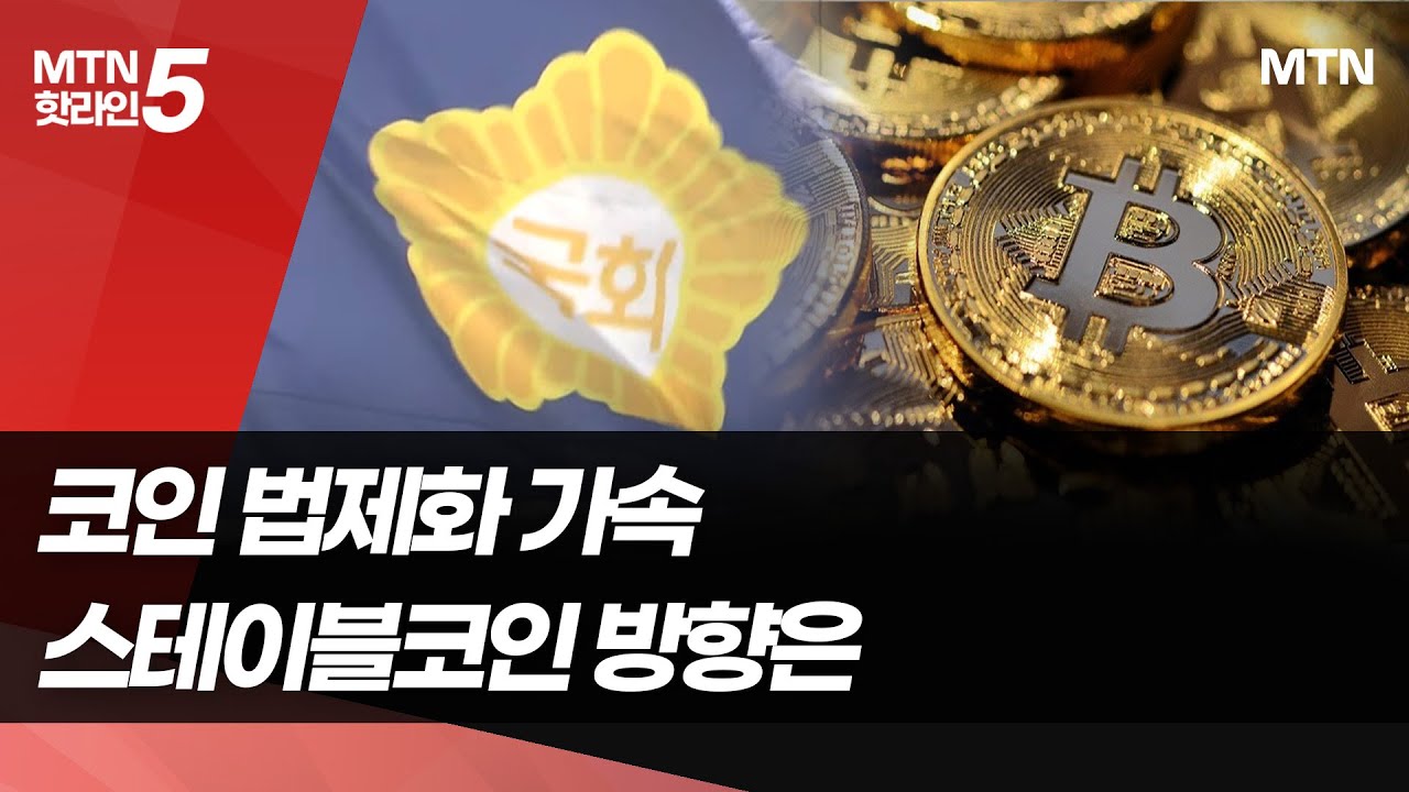엇갈린 원화 스테이블코인 발행주체…코인 전문가 김용범 실장 구상안은? / 머니투데이방송 (뉴스)