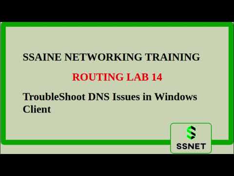 TroubleShoot DNS Issues in Windows Client