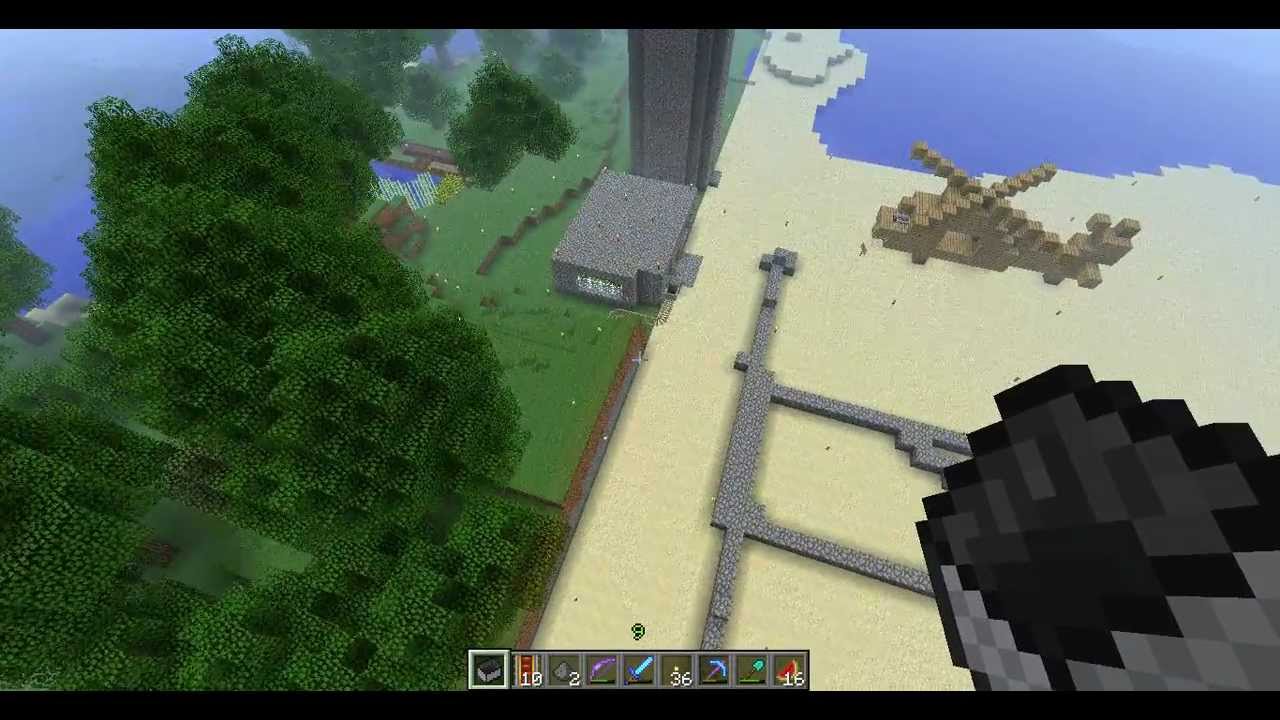 Minecraft Server Tour: Ace Combat Stuff - YouTube