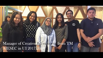 LCVP TM AIESEC UI 17/18 APPLICATION - Regina Candra Dewi