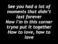 How To Love - Demi Lovato lyrics HD