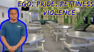 Canadian Prison.  Fighting over Anything.