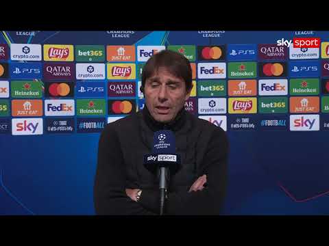Video Copenaghen-Napoli, l'intervista di Antonio Conte a Sky Sport dopo il match | Champions League
