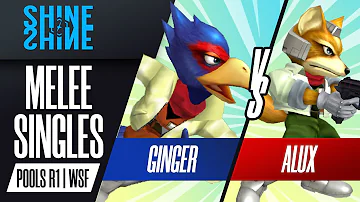 Ginger vs Alux - Melee Singles Pools WSF - Shine 2022 | Falco vs Fox