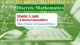 Ch 1.4.0: Logic | Nested Quantifiers | Discreate Mathematics for GATE
