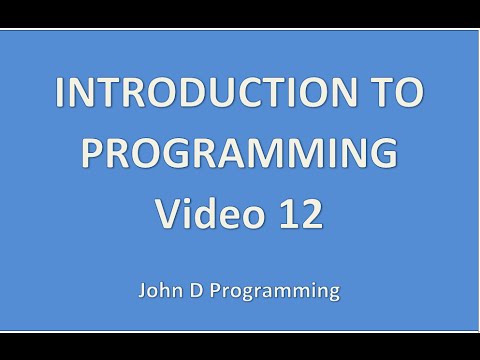 Video12- Controlling Program Flow With "Select Case"