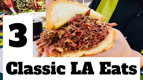 3 Classic LA Eats | CBS Seafood | Johnnie's Pastra...