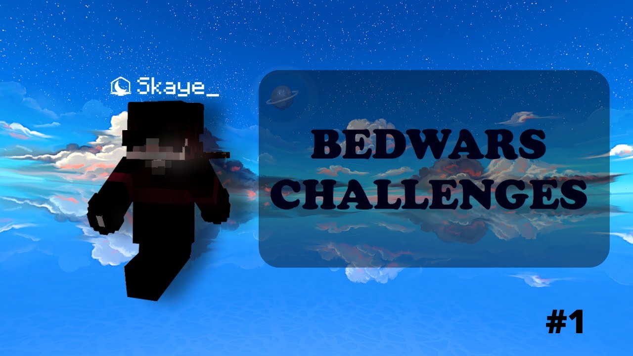 Doing hypixel bedwars challenges (sweaty) YouTube