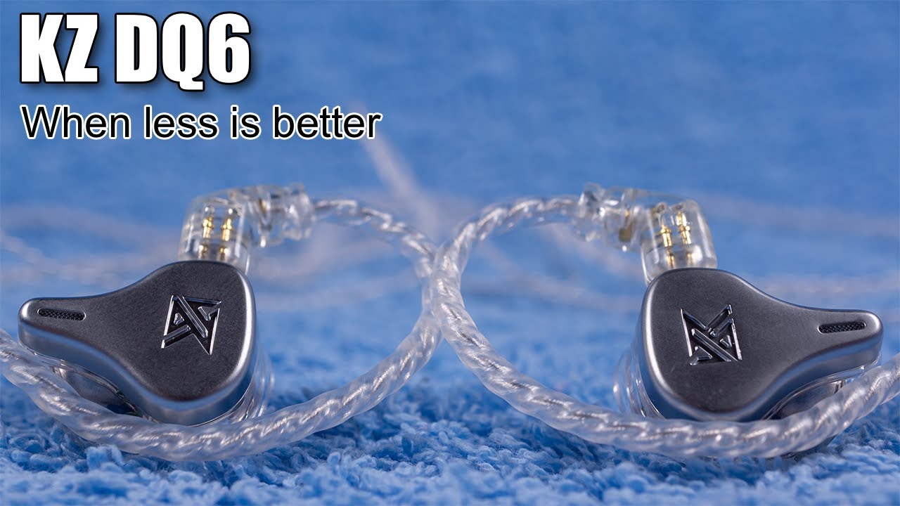 KZ DQ6 triple dynamic driver earphones review - YouTube