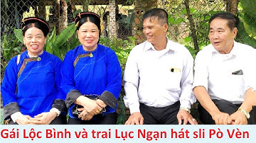 .Gái xinh Lộc Bình và trai Lục Ngạn hát sli đám cưới Pò Vèn