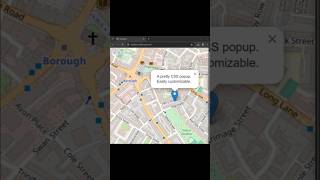 JavaScript Map 🗺️ | Leaflet.js se Interactive Map 45 Sec Me #shorts #javascript #viral #trending