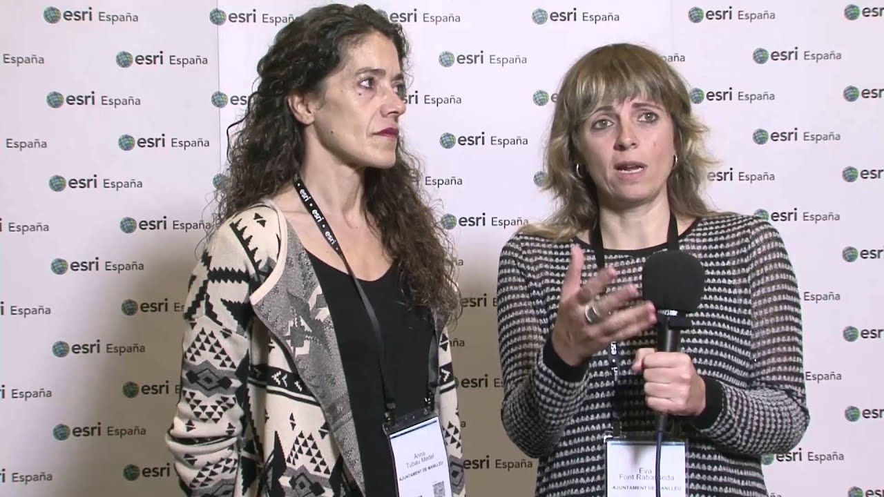 Entrevista al Ayuntamiento de Manlleu en la Conferencia Esri España 2015 esri inc
