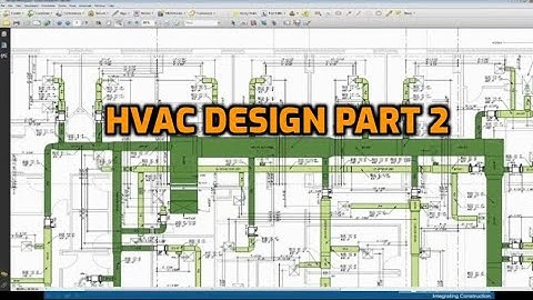 HVAC design part 2,Refrigerant copper pipe sizing, air terminal sizing, Ahu, FCU equipment selection