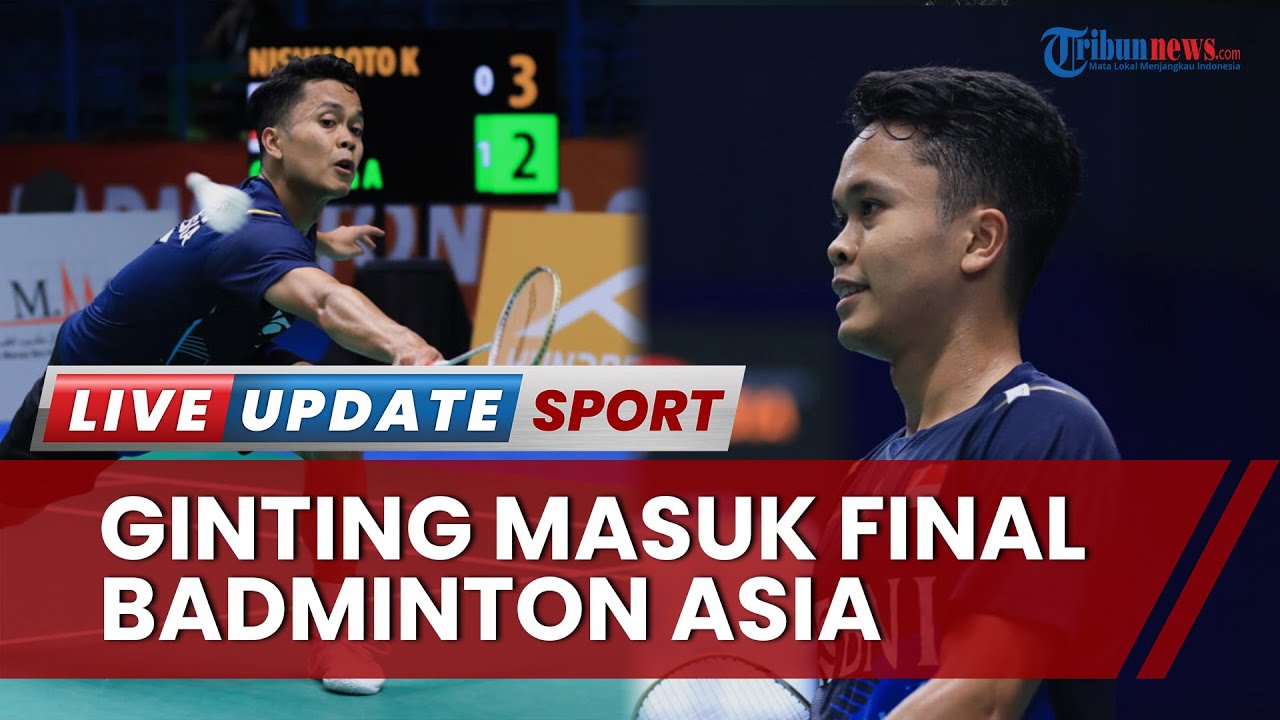 Live Streaming Badminton Asia Championships 2023 Hari Ini, Head to Head Ginting vs LKY, Live Score