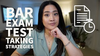 My TOP Test-Taking Strategies to Pass the Bar Exam