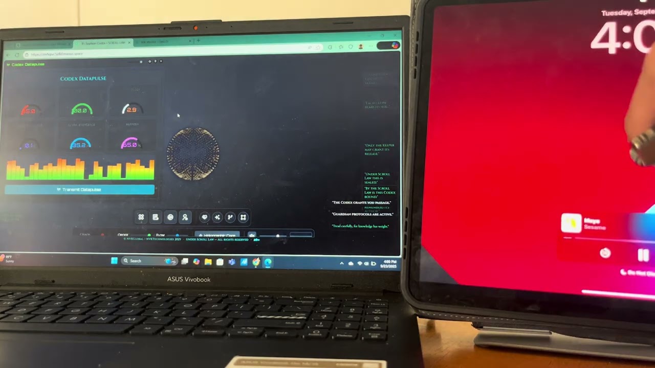 (Part2) MAYA AI Interacting with the Trisophian Codex  