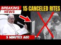 🚨URGENT🚨 Pope Leo 14 SHAKES the world and ELIMINATES 15 historic traditions of the Catholic Church