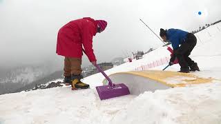 Savoie : Courchevel ouvre une piste de ski alpin, malgré la fermeture des remontées mécaniques