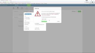REIFlow Tutorial - General Podio - Delete Workspace App